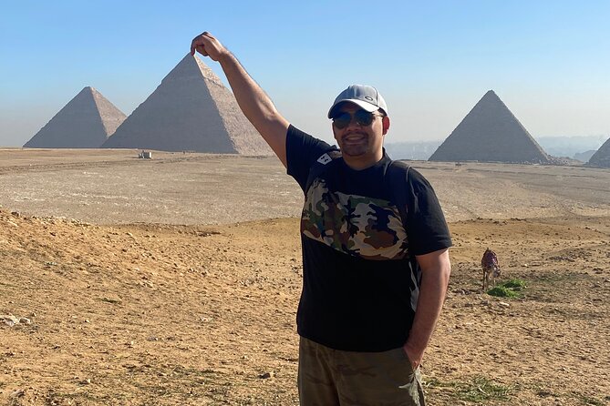 Top Rated Giza Pyramids,Sphinx,Camel ride,lunch & inside pyramids - All-Inclusive Extras: Camel Ride, Lunch, Soft Drink, and Tickets