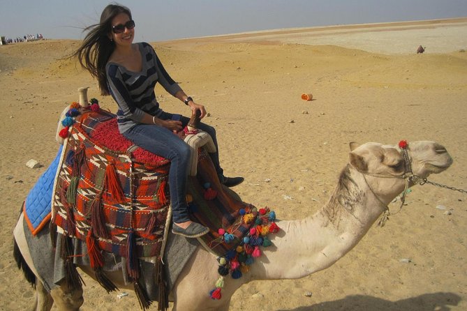 VIP Private Tour Giza Pyramids Sphinx ,Camel,Inside Pyramid - Lunch, bottled water, and pacing on a long hot half-day